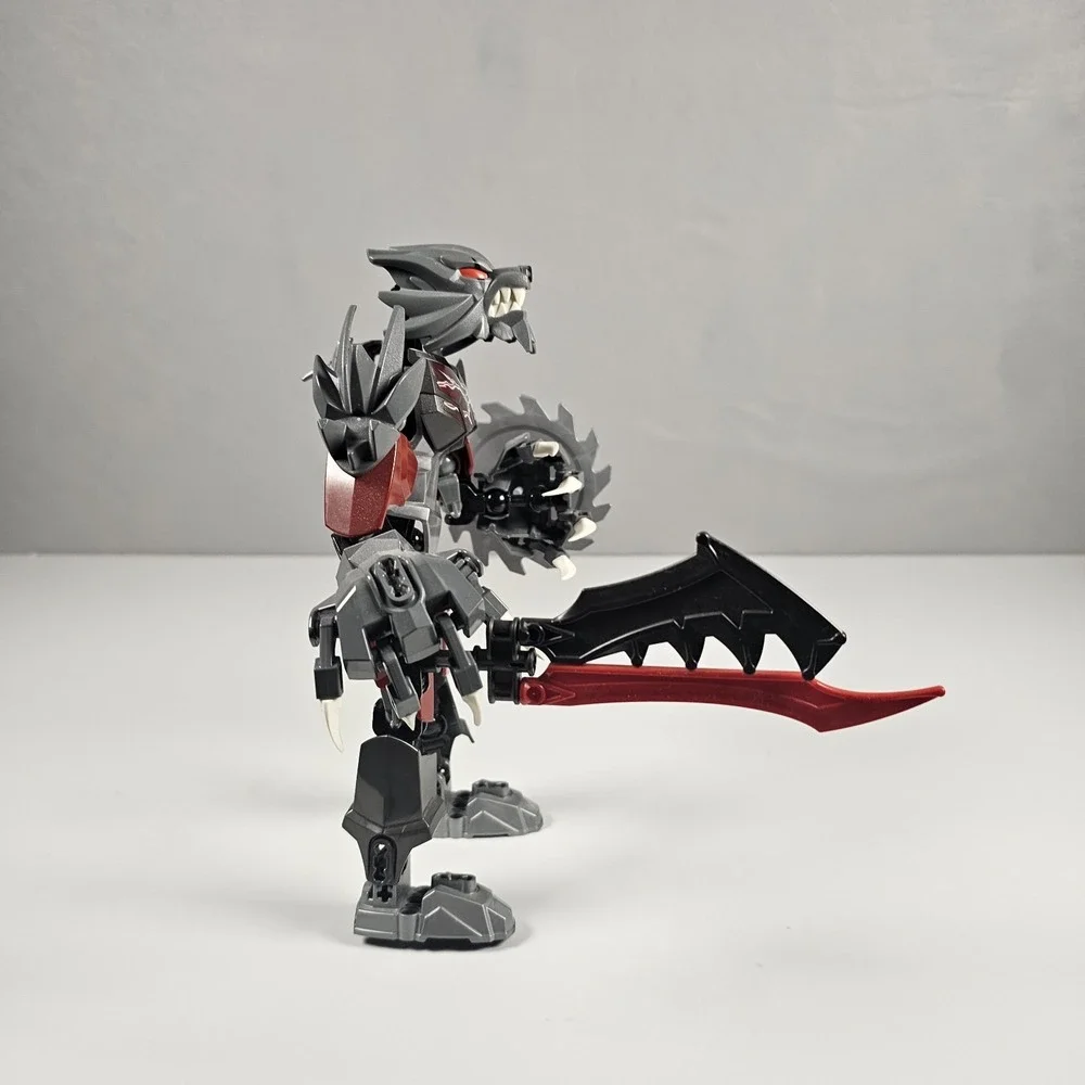 LEGO Legends of Chima Worriz 70204 Buildable Figure Wolf Warrior Complete